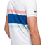 SuperDry Silver-Birch Marl Classic Hardwick Striped Polo Shirt