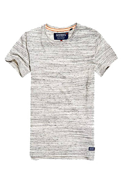 SuperDry Silver-Gravel-Grit Dry Originals Longline T-Shirt thumbnail 2