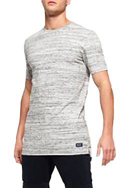 SuperDry Silver-Gravel-Grit Dry Originals Longline T-Shirt thumbnail 4