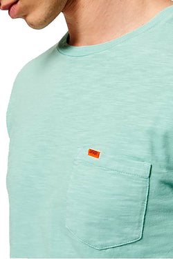 SuperDry Spearmint Dry-Originals L/S Pocket T-Shirt thumbnail 4