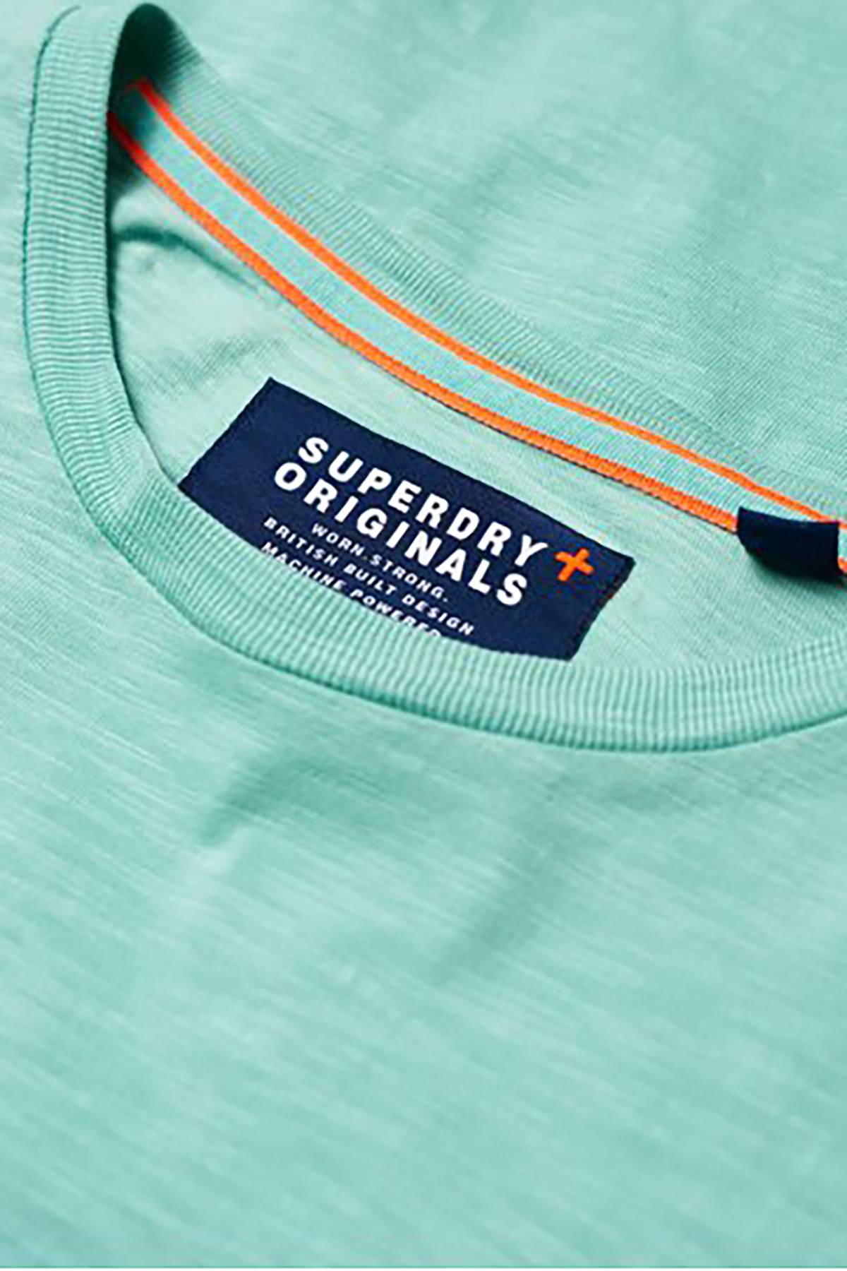 SuperDry Spearmint Dry-Originals L/S Pocket T-Shirt
