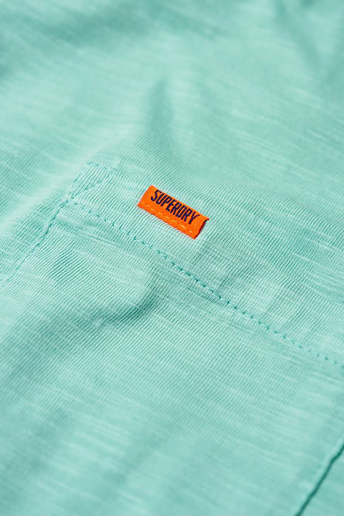 SuperDry Spearmint Dry-Originals L/S Pocket T-Shirt