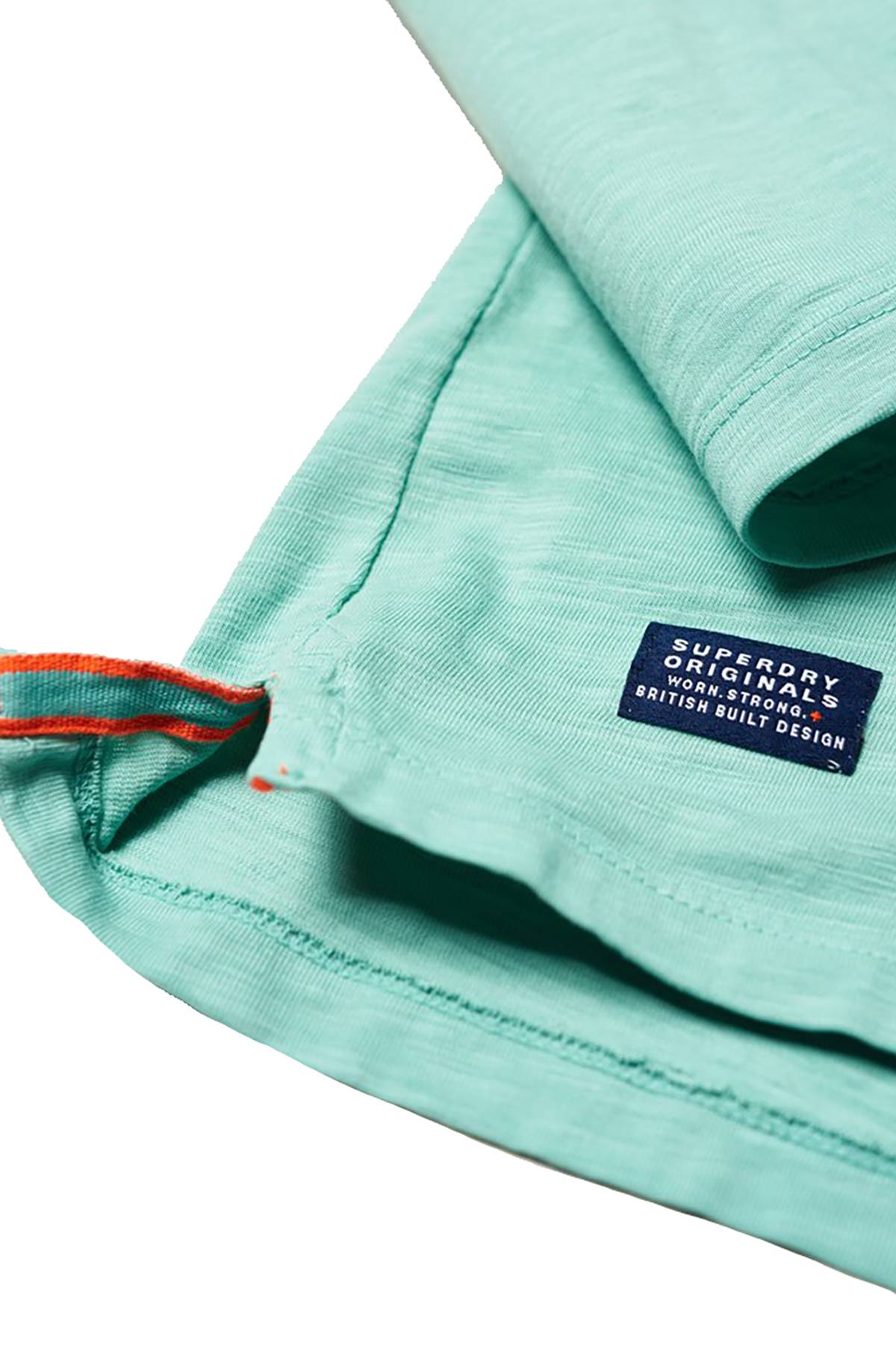 SuperDry Spearmint Dry-Originals L/S Pocket T-Shirt