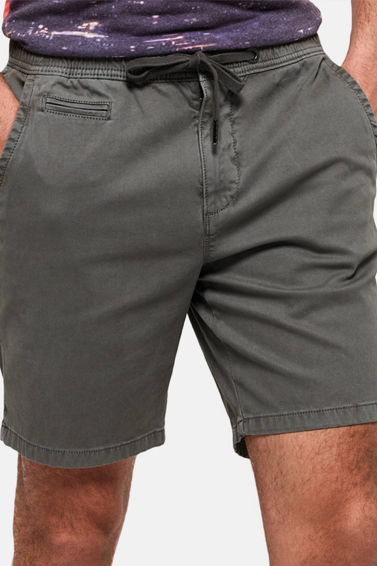 SuperDry Spinningfield-Grey Sunscorched Short