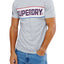 SuperDry Street-Works-Grit Retro Stripe Box-Fit T-Shirt