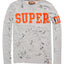 SuperDry Street-Works Grit Super-Splatter Long-Sleeve T-Shirt