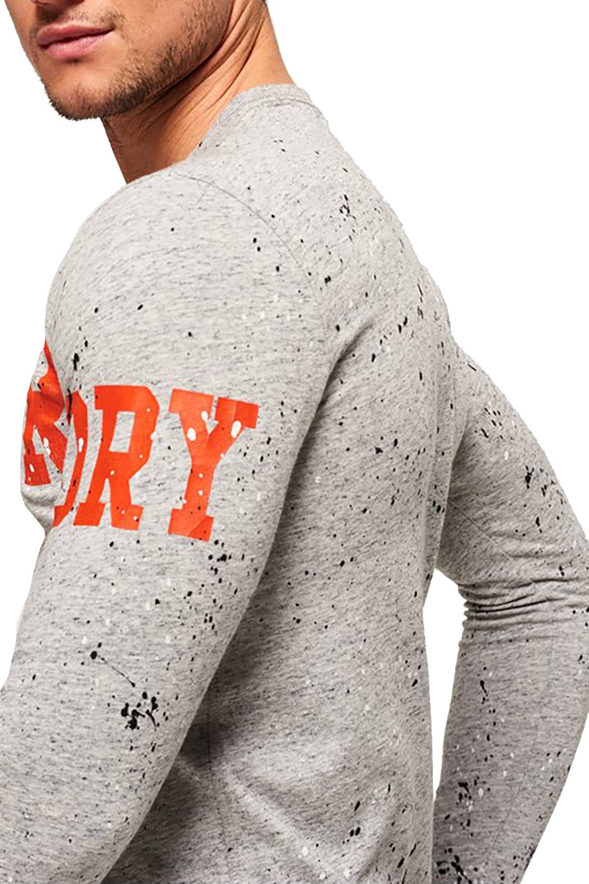 SuperDry Street-Works Grit Super-Splatter Long-Sleeve T-Shirt