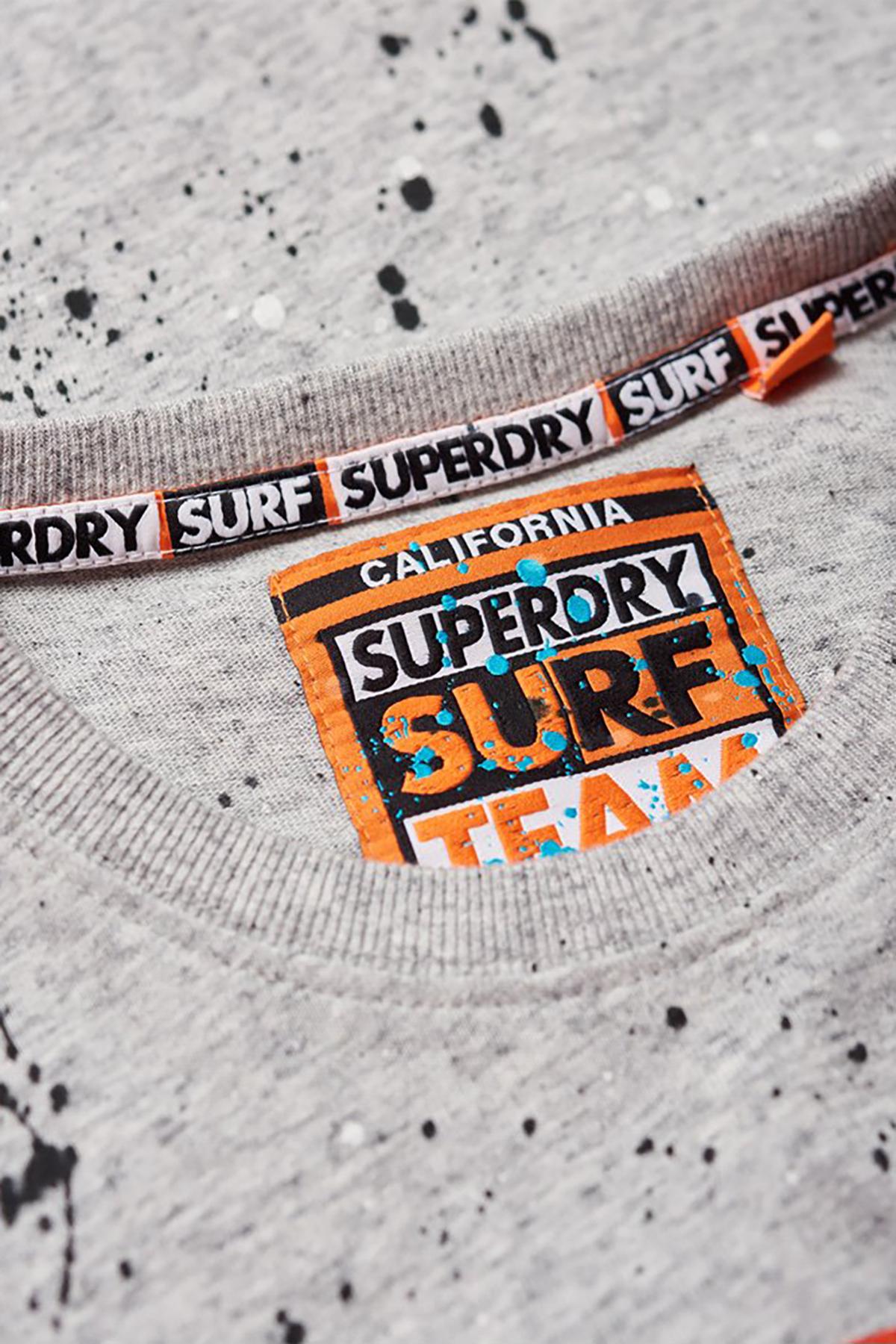 SuperDry Street-Works Grit Super-Splatter Long-Sleeve T-Shirt