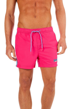 SuperDry Sunblast-Pink Beach Volley Swim Short thumbnail 1