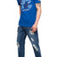 SuperDry Techno-Blue-Marl 54 Academy T-Shirt