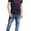 SuperDry Techno-Navy-Marl Academy Athletic T-Shirt