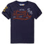 SuperDry Techno-Navy-Marl Academy Athletic T-Shirt
