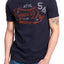 SuperDry Techno-Navy-Marl Academy Athletic T-Shirt