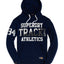 SuperDry Tin-Tab-Navy Super Track Metallic Hoodie