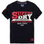 SuperDry Upstate-Black Authentic Supply T-Shirt