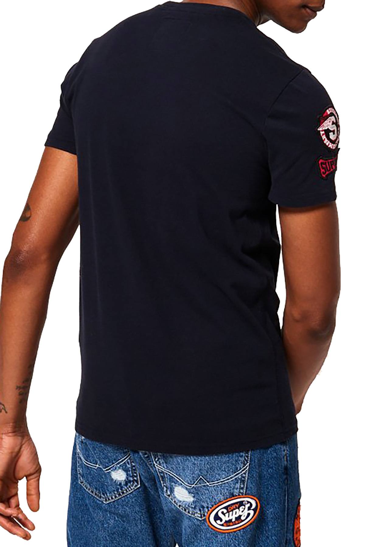 SuperDry Upstate-Black Authentic Supply T-Shirt