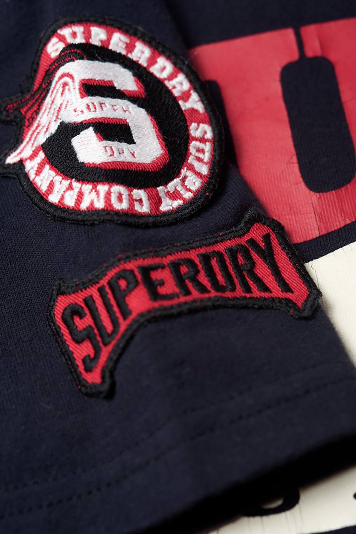 SuperDry Upstate-Black Authentic Supply T-Shirt