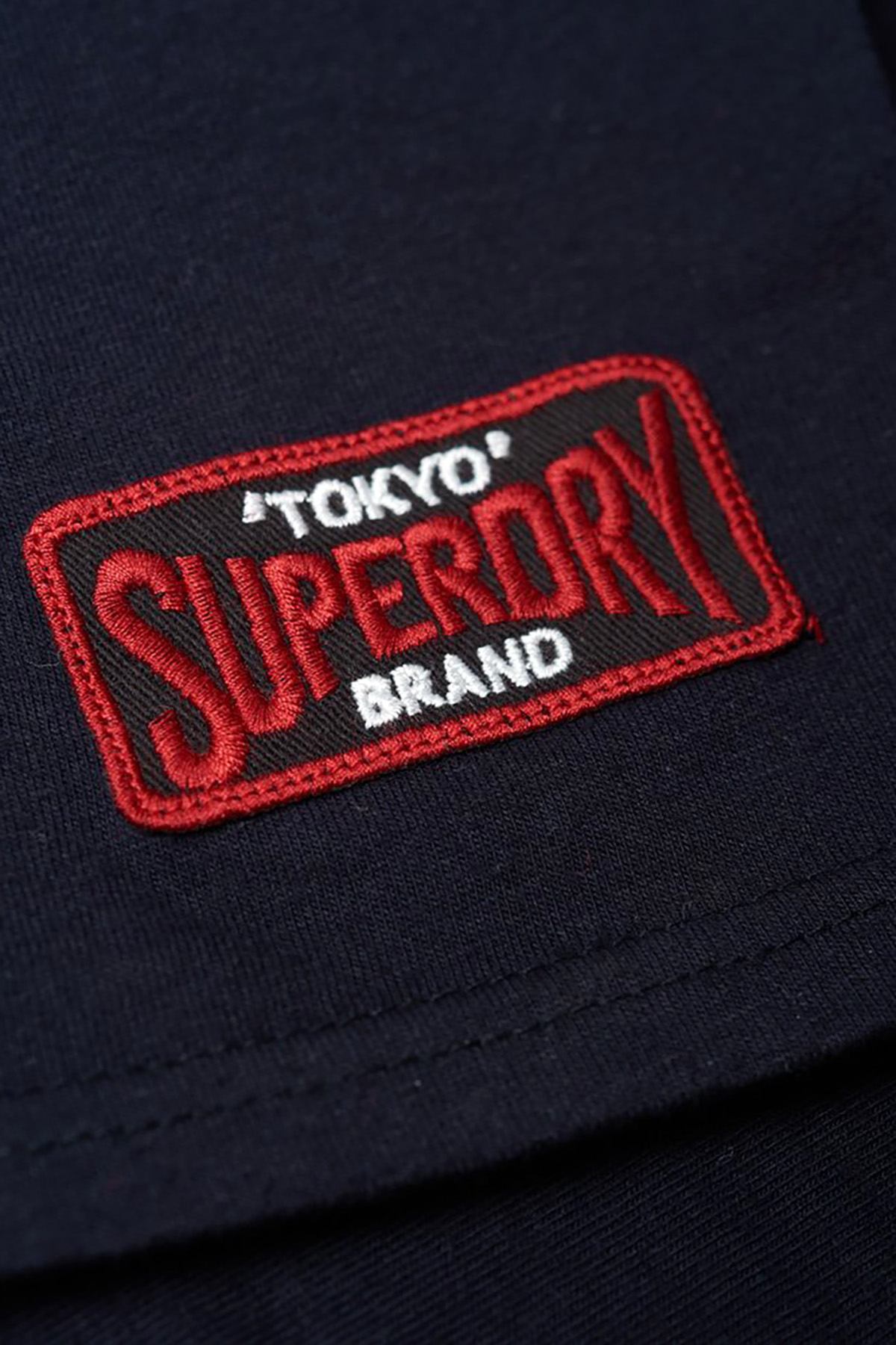 SuperDry Upstate-Black Authentic Supply T-Shirt