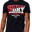 SuperDry Upstate-Black Authentic Supply T-Shirt