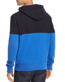 Superdry Logo-graphic Hooded French Terry Sweatshirt Eclipse Navy thumbnail 2