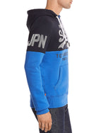 Superdry Logo-graphic Hooded French Terry Sweatshirt Eclipse Navy