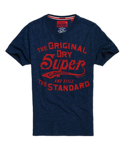 Superdry Men's Classic Standard T-shirt Blue thumbnail 2