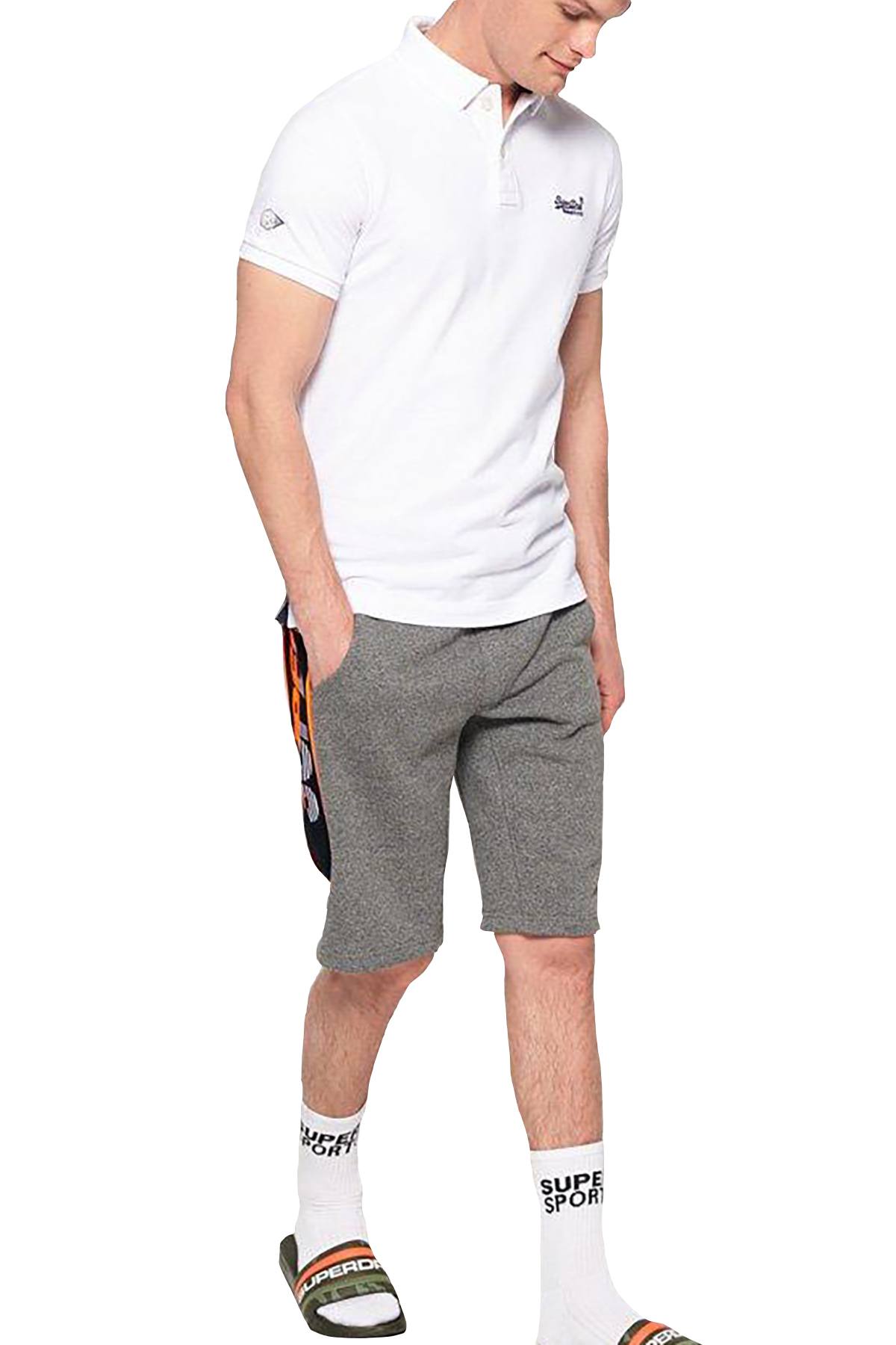 Superdry Optic-White Classic Piqué Polo Shirt