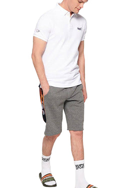 Superdry Optic-White Classic Piqué Polo Shirt thumbnail 4