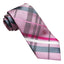 Susan G. Komen Pink/Grey Large-Plaid 'Knots for Hope' Necktie