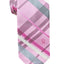 Susan G. Komen Pink/Grey Large-Plaid 'Knots for Hope' Necktie