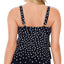 Swim Solutions Galactica Printed Tiered Tankini Top Galactica