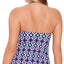 Swim Solutions Jewels Tiered Halter Tankini Top Jewels