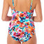 Swim Solutions Multi-Color Labelle-Fleur All-Over Slimming Swimsuit