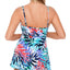 Swim Solutions Palm Springs Printed Empire Tummy Control Swimdress Palm Springs