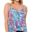 Swim Solutions Palmalicious Printed Princess-seam Tankini Top Palmalicious