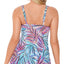 Swim Solutions Palmalicious Printed Princess-seam Tankini Top Palmalicious