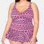 Swim Solutions Plus Spring Play V-neck Swimdress Spring Play
