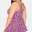 Swim Solutions Plus Spring Play V-neck Swimdress Spring Play
