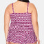 Swim Solutions Plus Spring Play V-neck Swimdress Spring Play