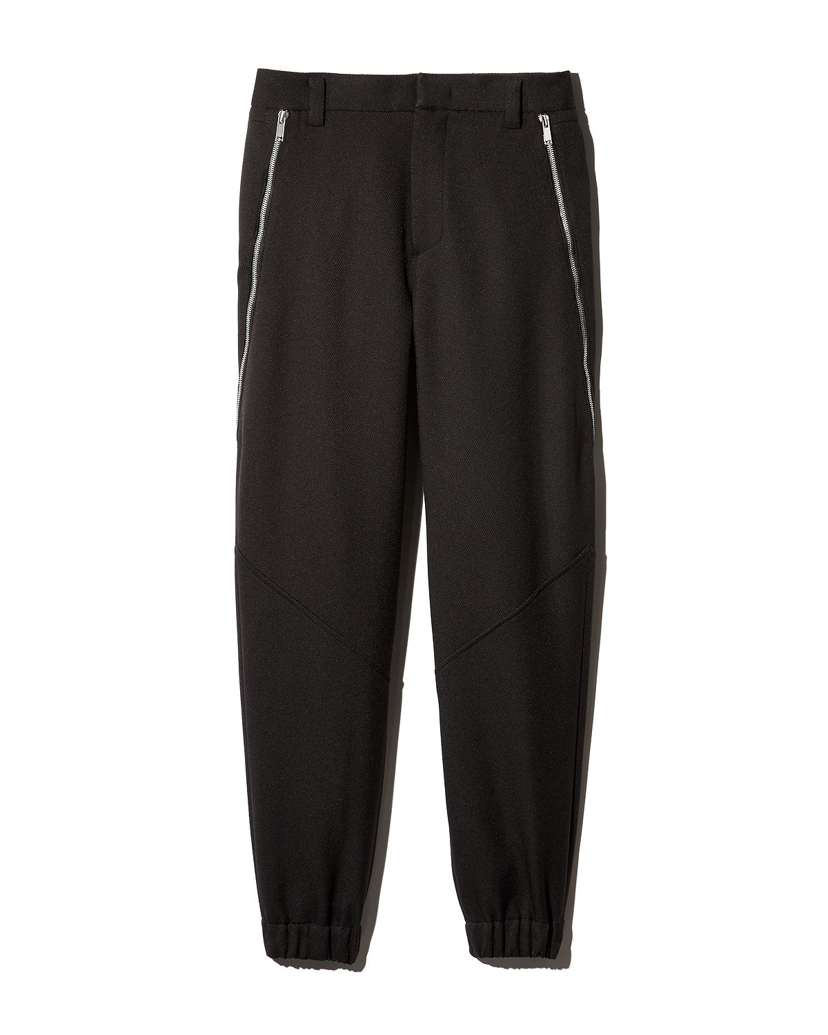 System Extended-zip Pocket Regular Fit Pants Black