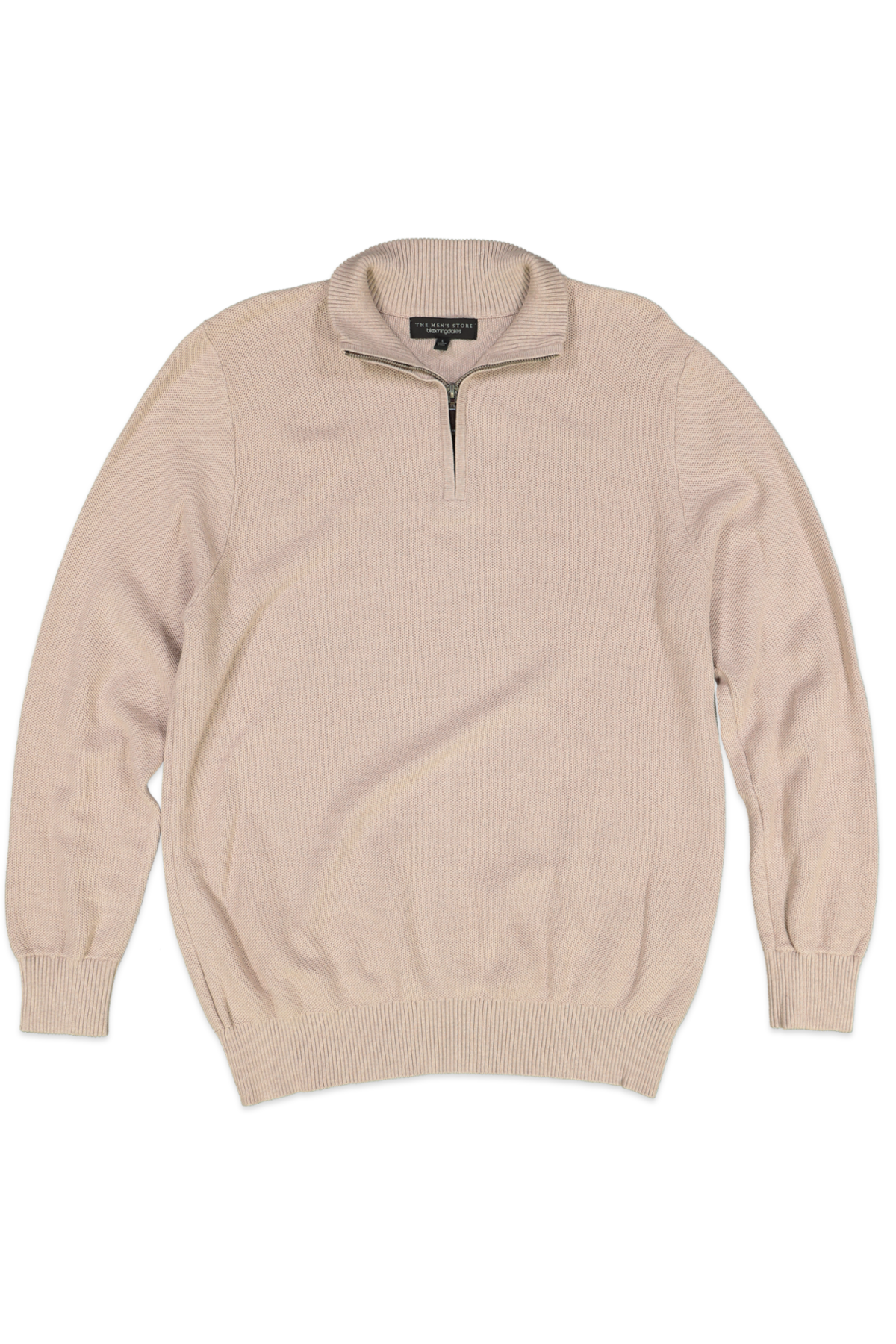 THE MENS STORE OATMEAL SWEATER