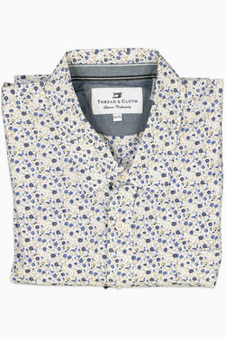 THREAD & CLOTH FLORAL PRINT LONG SLEEVE SHIRT thumbnail 1