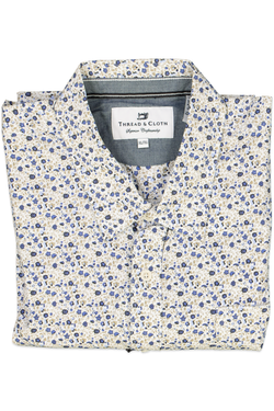 THREAD & CLOTH FLORAL PRINT LONG SLEEVE SHIRT thumbnail 2