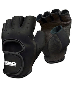 TKO Black Universal Padded Athletic Gloves thumbnail 2