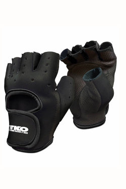 TKO Black Universal Padded Athletic Gloves thumbnail 1