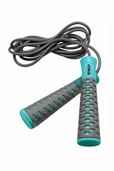 TKO Glacier & Ash Soft-Grip Jump Rope