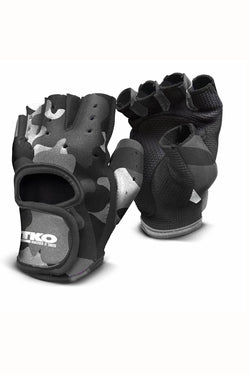 TKO Grey Camo Universal Padded Athletic Gloves thumbnail 1