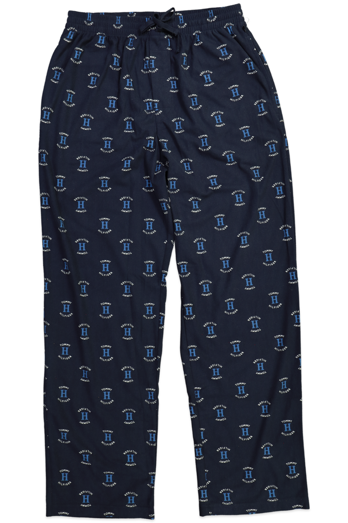 TOMMY HILFIGER LOGO COZY FLEECE PANT NAVY