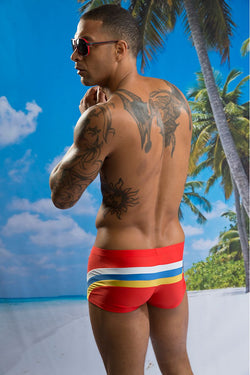 Tactics Orange Swim Trunk thumbnail 3