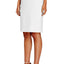 Tahari ASL Ivory-White Classic Knee-Length Suit Skirt